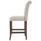 Furniture of America Zimmerman Counter Chair in Rustic Oak (Set of 2), , large