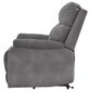 Ashley Next-Gen Durapella Power Lift Recliner in Slate, , large