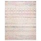 Safavieh Madison MAD798A 12" x 15" Ivory and Fuchsia Area Rug, , large