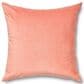 Ann Gish Fresco Velvet 20" x 20" Square Throw Pillow in Rhubarb, , large