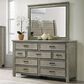 Mayberry Hill Sullivan Dresser and Mirror in Drift Grey, , large