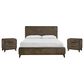 Urban Home Broderick 3-Piece Queen Bedroom Set in Wild Oats Brown, , large
