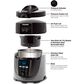 NuWave Duet Air Fryer-Pressure Cooker Combo in Gray, , large