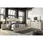 Ashley Cambeck 4 Piece Panel King Bedroom Set in Whitewash, , large