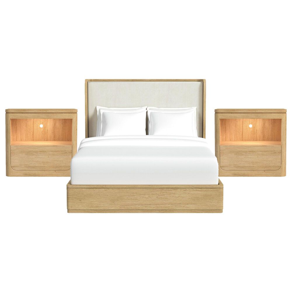 Mayberry Hill Queen Bed with Two Nightstands, , large