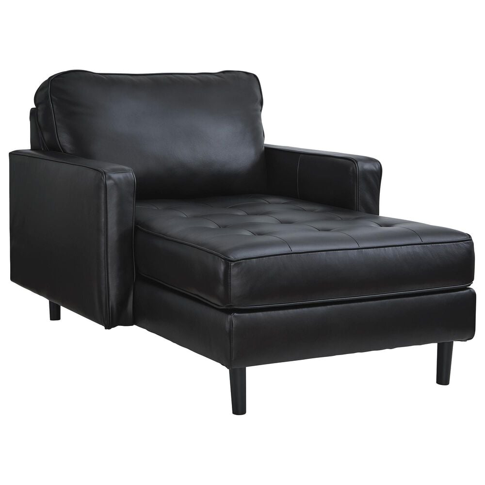 Ashley Bryceview Chaise in Onyx, , large