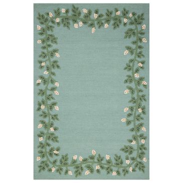 Rifle Paper Co. x Loloi Highgrove Blue 2"3" x 3"9" Area Rug, , large