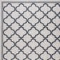 Safavieh Martha Stewart Cyprus 9" x 12" Silver and Grey Area Rug, , large