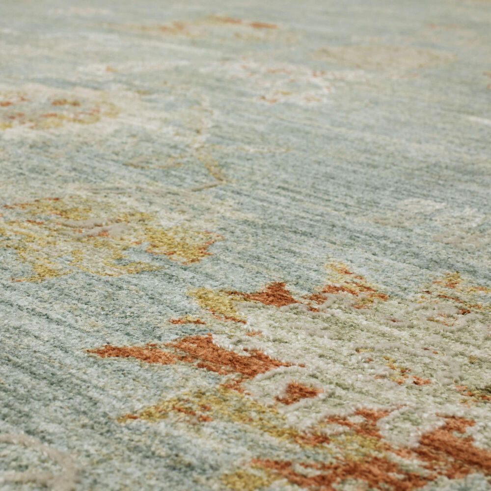 Karastan Adalia 2&#39;7&quot; x 7&#39;3&quot; Blue Runner, , large