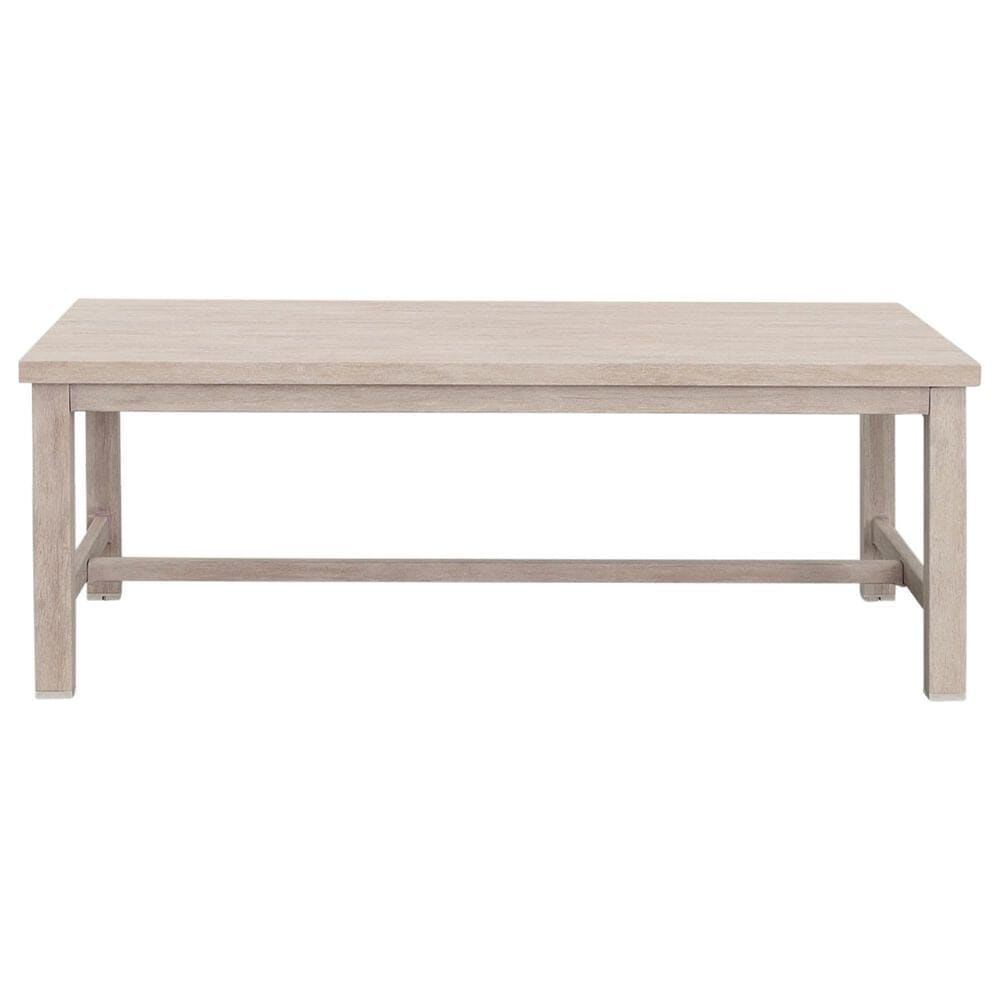 Steve Silver Co. Blakley Patio Coffee Table in White Washed, , large