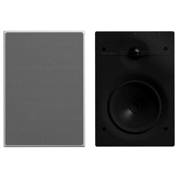 Bowers and Wilkins 6" 2 Way In-Wall Loudspeakers Pair in White and Black, , large