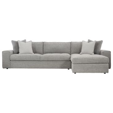 Bernhardt Nest 2-Piece Right Facing Sectional in Nickel, , large