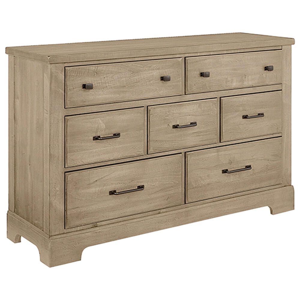 Viceray Collections Cool Rustic 7-Drawer Dresser Only in Clear Maple, , large