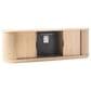 Walker Edison Chloe 70" TV Stand with Freestanding Electric Fireplace in Coastal Oak, , large