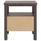 Ashley Pamytta 1-Drawer Nightstand in Rich Brown with USB Ports, , large