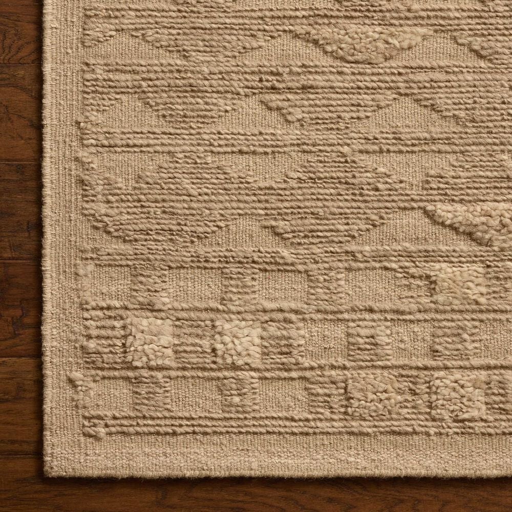 Loloi Mallory Sand 5'6" x 8'6" Area Rug, , large