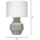 JYC Masonry Table Lamp in Grey, , large