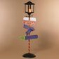 The Gerson Company 47.95"H Lighted Metal Halloween Street Lamp with LED Candle in Assort, , large