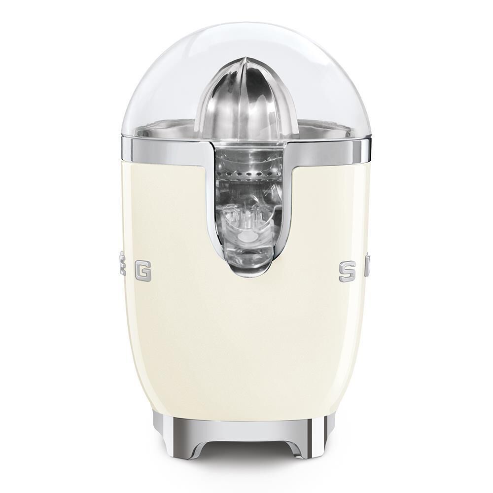 SMEG Retro Style Citrus Juicer in Cream and Polished Chrome, , large