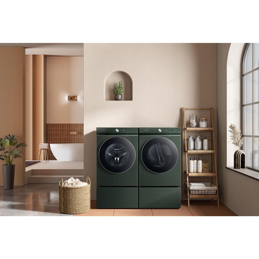 Samsung 7.6 Cu. Ft. Electric Dryer with Steam in Forrest Green, , large