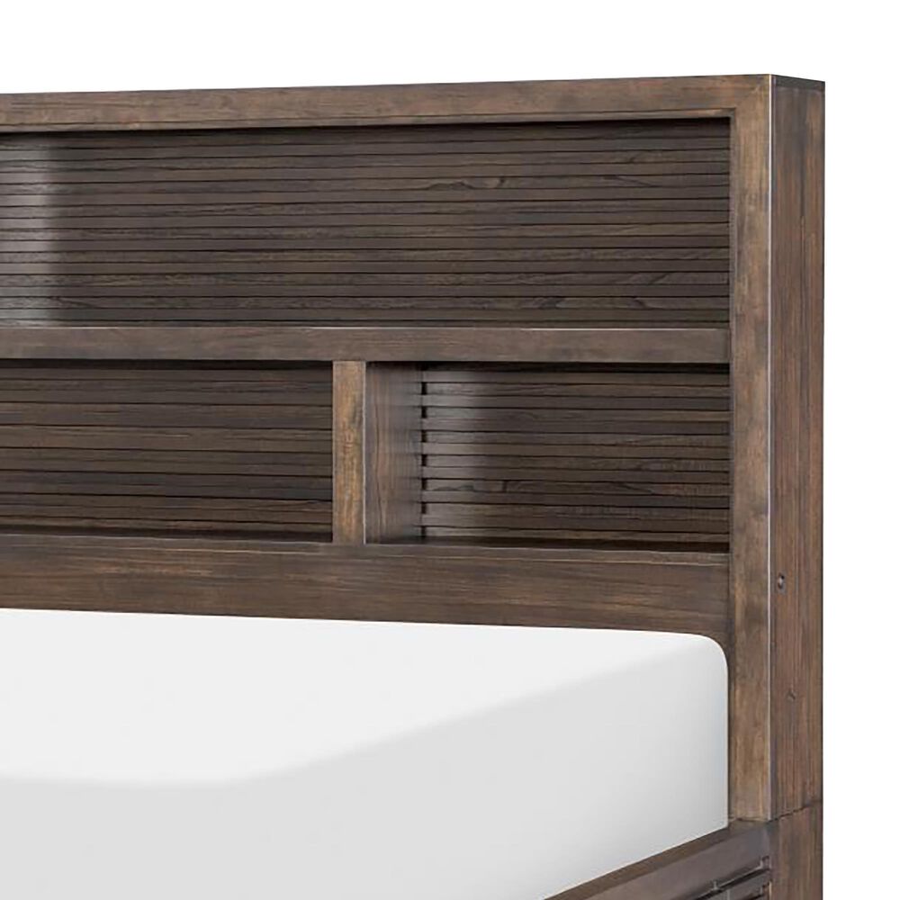 Legacy Classic Architect Queen Single Side Storage Bed in Onyx Brown, , large
