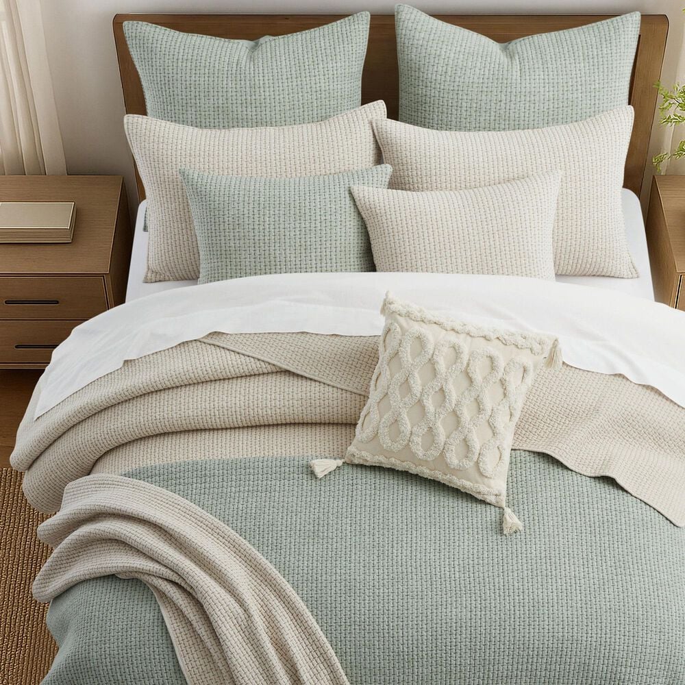 Levtex Pick-Stitch Artisan 3-Piece Full/Queen Quilt Set in Taupe, , large