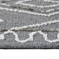 Amer Rugs Berlin BER-8 9" x 13" Dark Gray Area Rug, , large