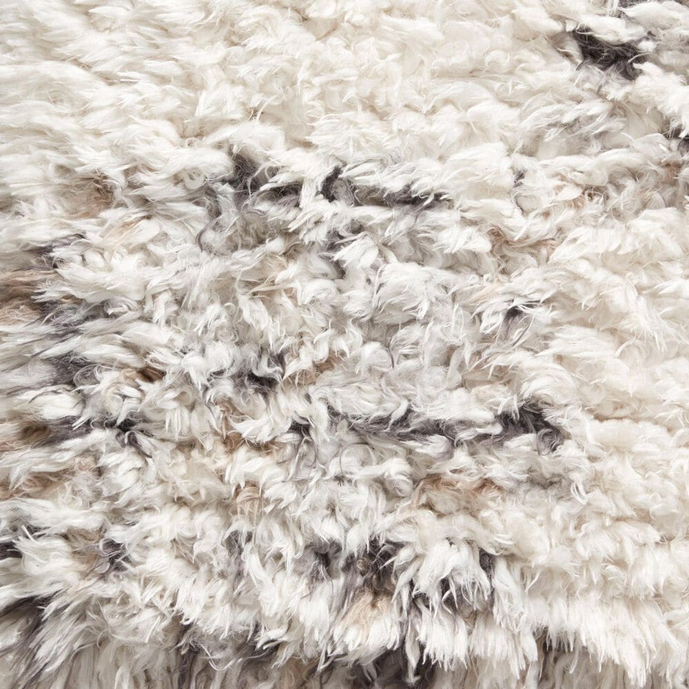 Angela Rose Amira 2&#39;7&quot; x 10&#39; Ivory and Granite Runner, , large
