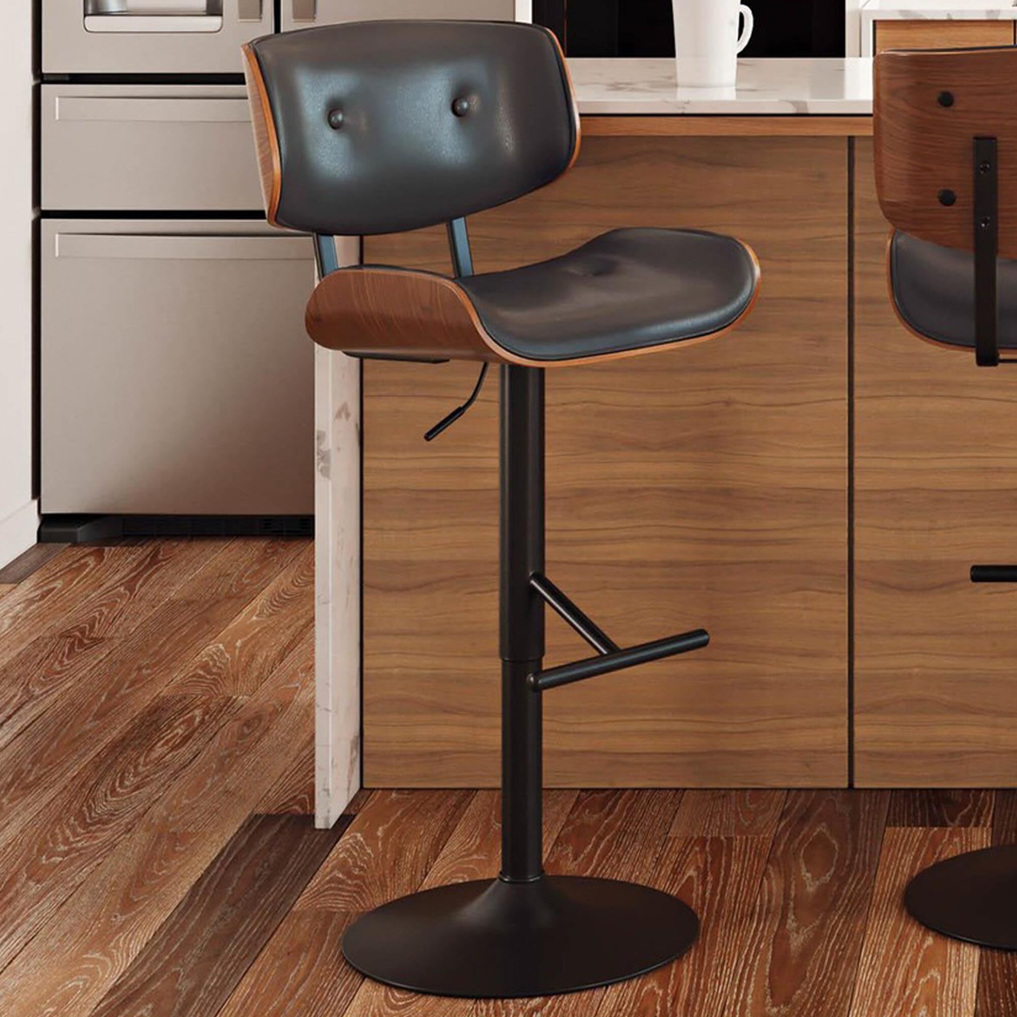 Lumisource lombardi top bar stool