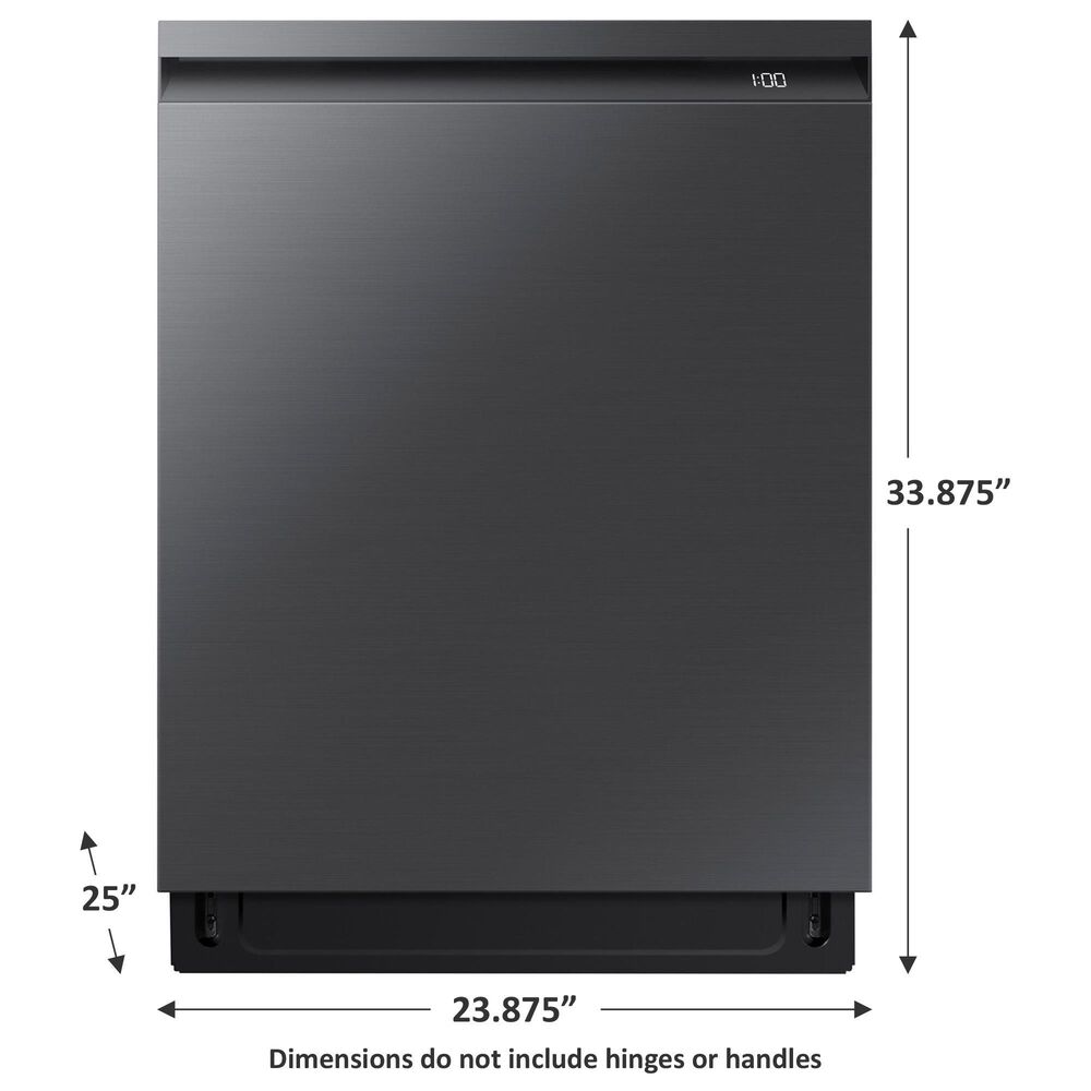 Samsung Smart 42 dBA Dishwasher with StormWash+ and Smart Dry in Fingerprint Resistant Black Stainless Steel, , large