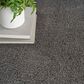 Nourison Dreamy Shag Solid 9" x 12" Grey Area Rug, , large