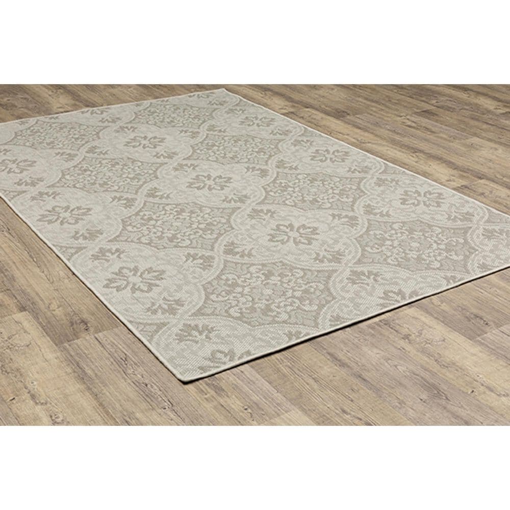 Oriental Weavers Portofino 2805W 1&#39;10&quot; x 7&#39;3&quot; Ivory Area Rug, , large