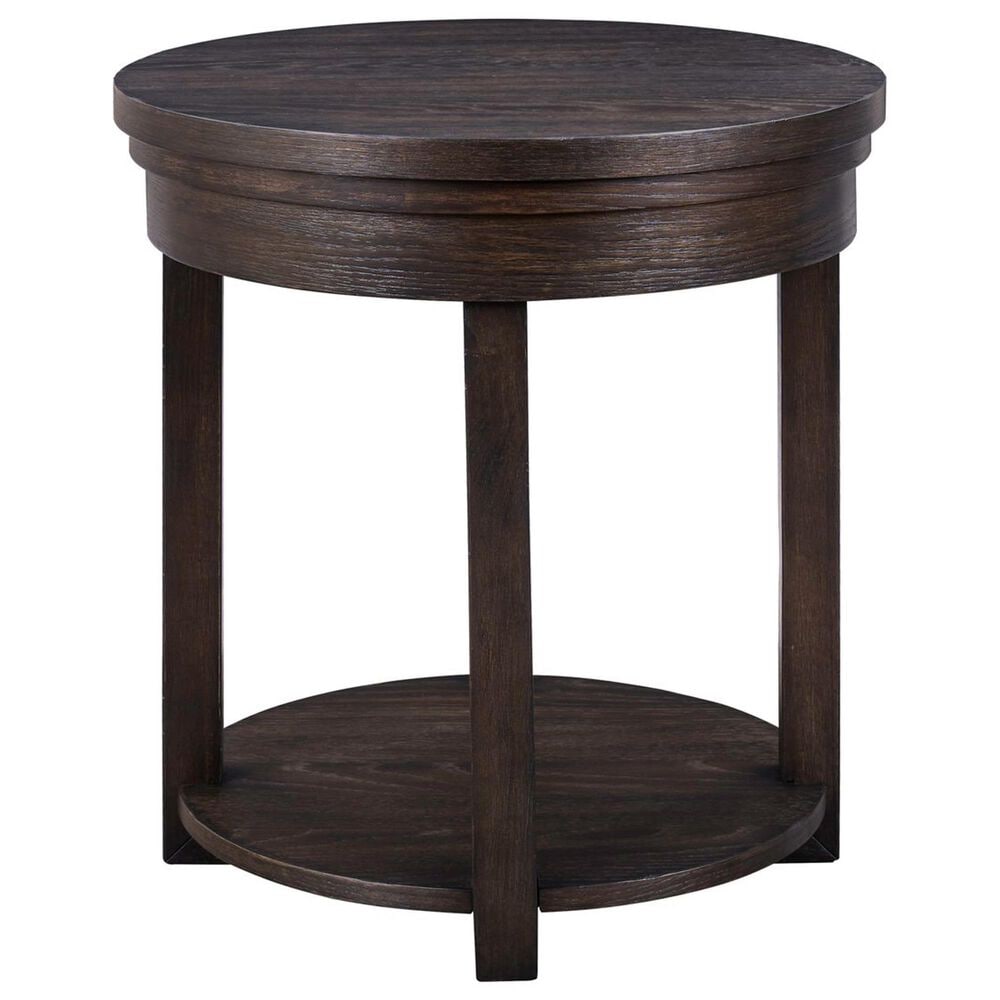 Belle Furnishings Weston End Table in Peppercorn, , large
