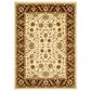 Safavieh Lyndhurst LNH215 9" x 12" Ivory and Red Area Rug, , large