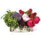 Allstate Floral and Craft Inc 17" Rose/Hydra Planter in Green, , large