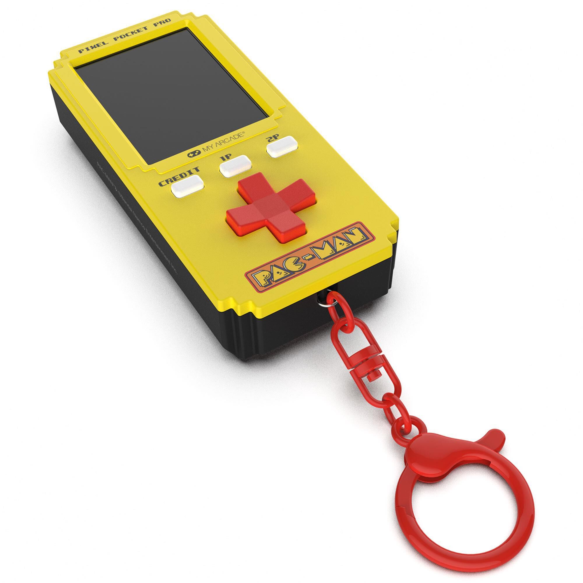 dreamGEAR Pac-Man Pixel Pocket Pro Handheld Gaming in Yellow