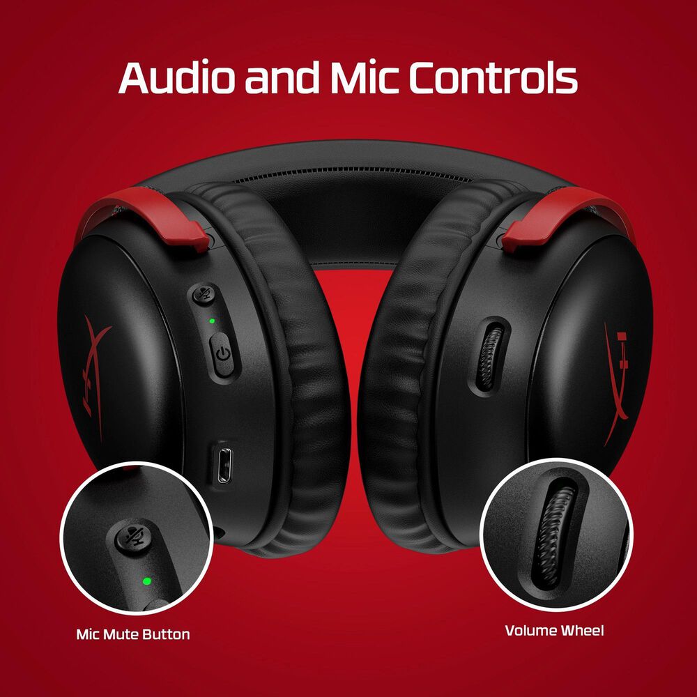 Hyperx Cloud III Wireless Headphones in Black, , large