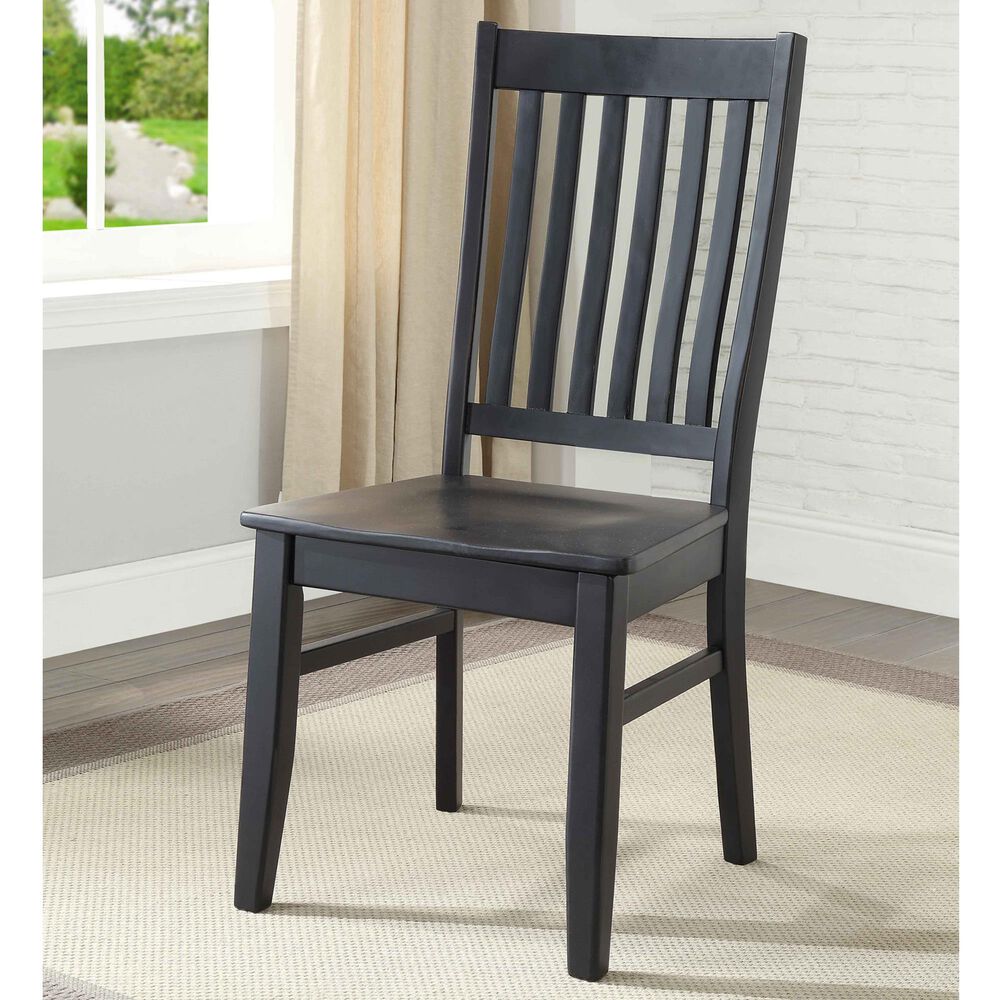 Shell Island Furniture Orchard Park Dining Chair in Orchard Black Rub, , large