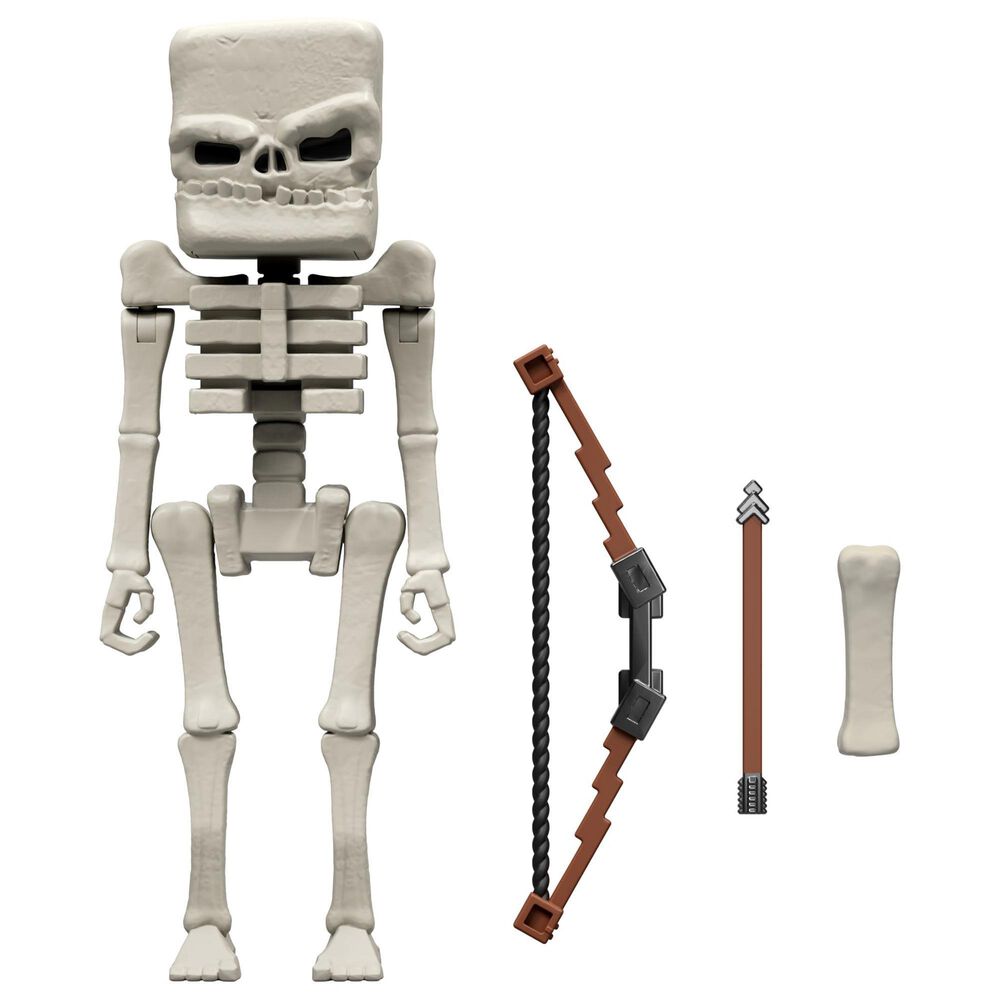 Minecraft A Minecraft Movie - 4&quot; Skeleton Action Figure in Multicolor, , large