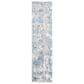 Safavieh Lagoon LGN521G 2" x 8" Light Grey and Light Blue Runner, , large