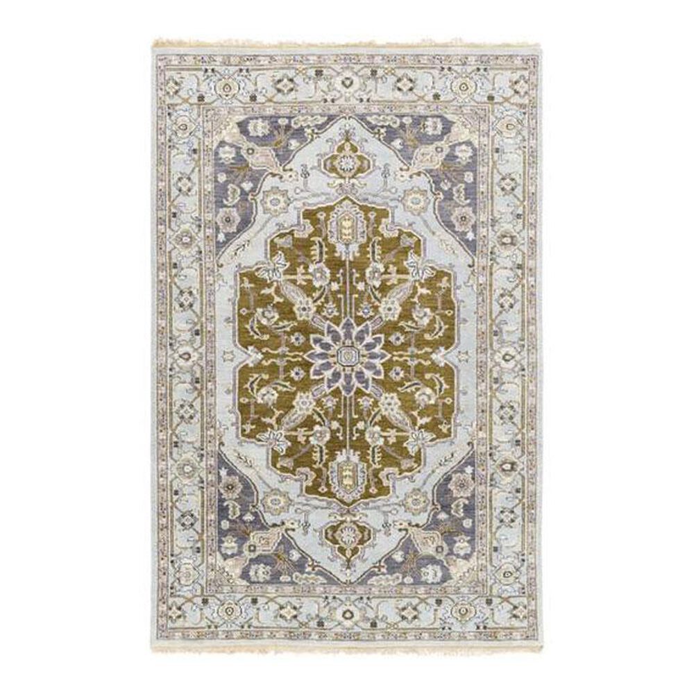 Surya Zeus ZEU-7823 5"6" x 8"6" Gray/Charcoal/Brown Area Rug, , large