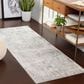 Surya Monaco MOC-2311 2"6" x 8" Silver Gray and Cream Runner, , large