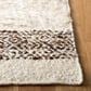 Safavieh Natura NAT321A 9" x 12" Ivory and Brown Area Rug, , large
