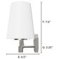 Hunter Nolita 3-Light Vanity in Brushed Nickel, , large