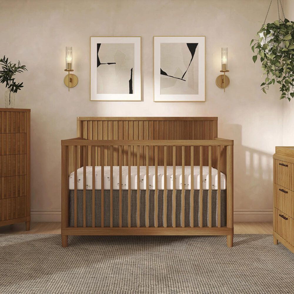 Evolur Flynn 2-Piece Crib and Dresser in Sedona, , large