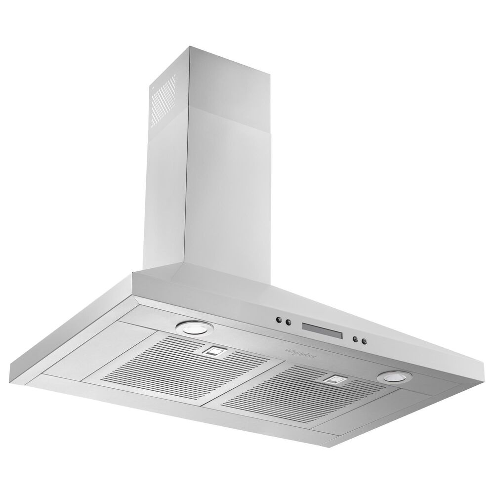 Whirlpool 30&quot; Chimney Wall Mount Range Hood in Stainless Steel, , large