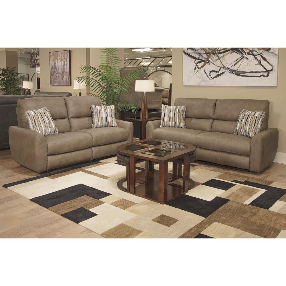 Catnapper Dorian Power Reclining Loveseat in Pebble, , large