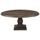 Home Trends & Design Nimes 72" Round Dining Table in Weathered Mango - Table Only, , large