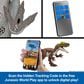 Jurassic World Rebirth Tail Thrasher Spinosaurus Action Figure in Brown and Yellow, , large