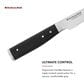 KitchenAid Gourmet 4-Piece Steak Knife Set in Stainless Steel and Black, , large